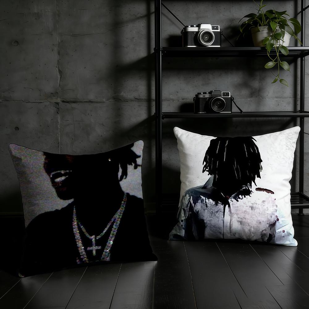 KKen Carson Rapper Cushion Cover Birthday Anniversary Gifts Double Sided Printed Zipper Cushion Cover Soft Skin Bedding