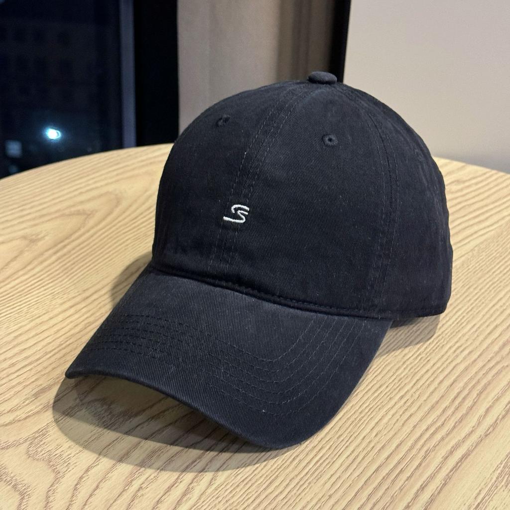 New baseball cap men's and women's soft top sun hat trendy brand showing face small big head circumference hat cap