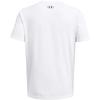 Under Armour Project Rock Payoff Graphic Short Sleeve T-Shirt Men Tops White 1383191-100