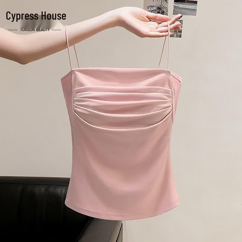 Women s Slim Fit Solid Color Camisole One Size