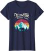 Vintage Yellowstone National Park WY Mountain Bear T Shirt