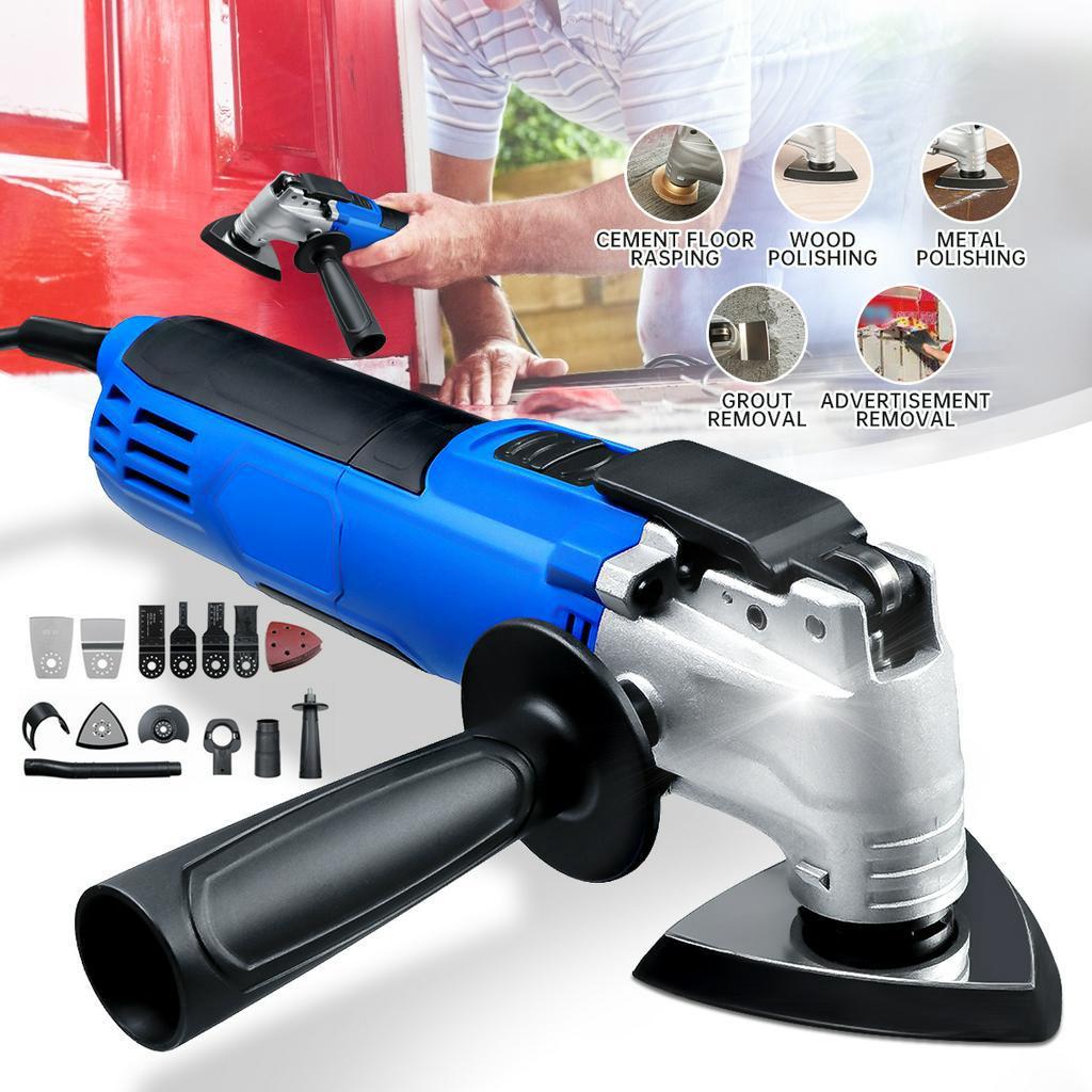 

220-240 В Многофункциональный набор осциллирующего инструмента Электроинструмент Мультиинструменты Регулируемая скорость Реноватор Триммер Пила 500 В Инструмент для дома и DIY Type 1