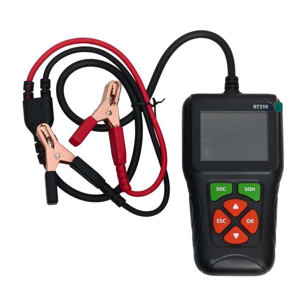 BT310 12V/24V Load Tester for Cars, Trucks, Motorcycles Truck Test Tool For Lead Acid AGM GEL EFP Batteries Charging Tester SOH