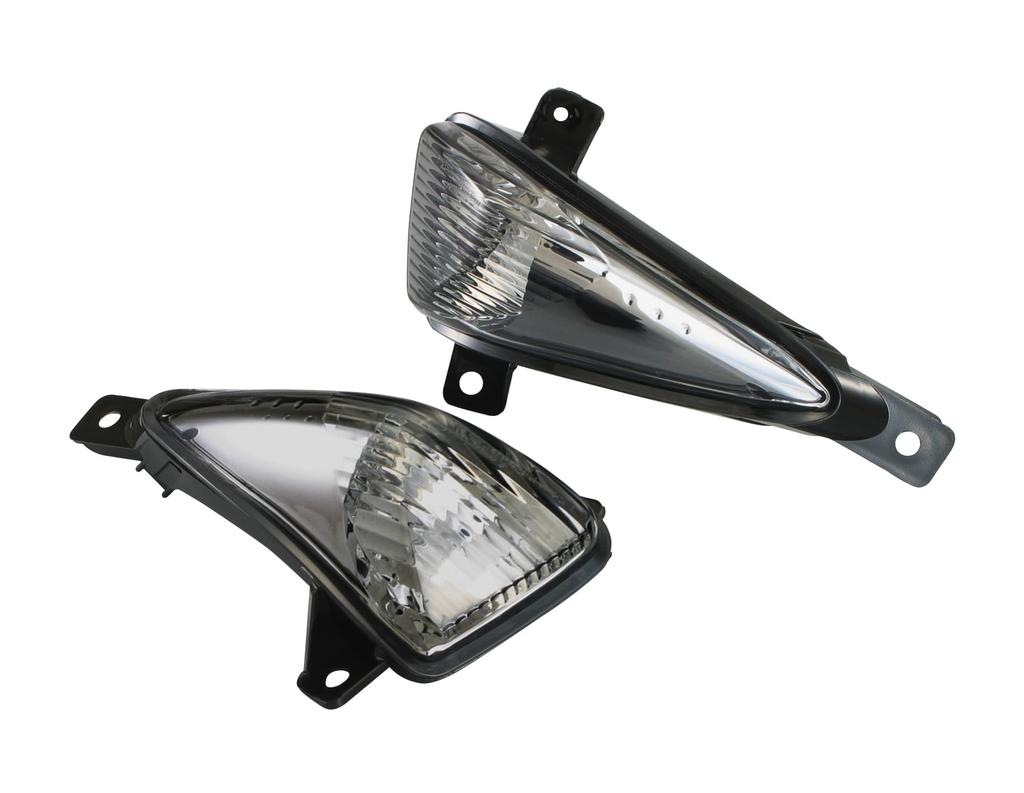 KITACO Sada čoček směrových světel kouřová levá a pravá 1 sada (Přední) GSR250/GSR250S/GSR250F 807-2800100
