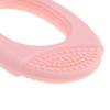 Baby Training Toothbrush Teether Silicone 360 Degrees  Clean Mouthguard Baby Massage Toothbrush Pink