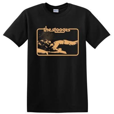 Tricou Grafic Punk Rock Band The Stooges Fan Muzică Stil Clasic Vintage Tee