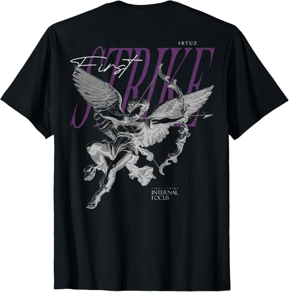 

Back Print Y2K Aesthetic Streetwear Fashion Women Men Angel T-Shirt 4XL