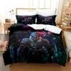 3D Anime Goblin Slayer Bedding Set Duvet Cover Bed Set Quilt Cover Pillowcase Comforter King Queen Size Boys Adult Bedding Set