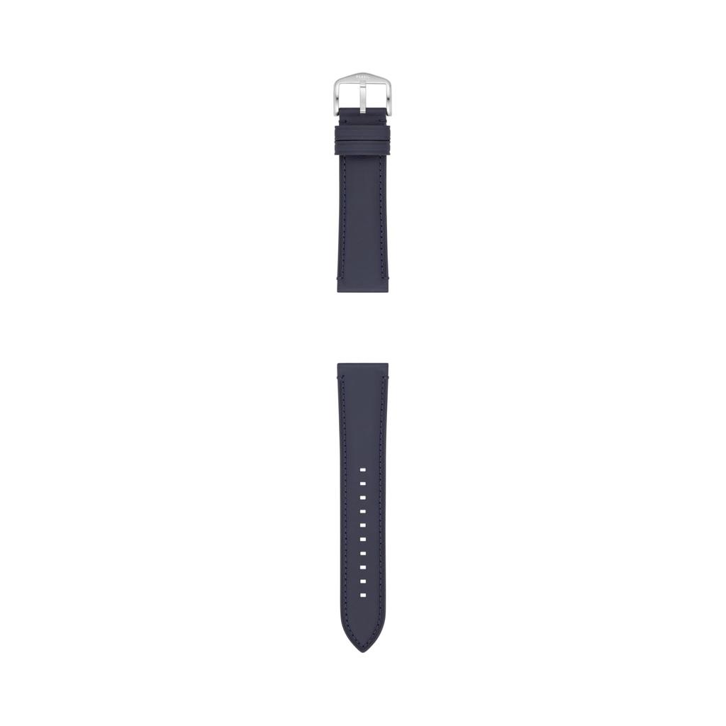 22mm Navy Strap Eco-Leather