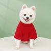 Winter Solid Color Pet Hoodie Soft Pullover Sweatshirt Fashion Warm Clothes For Small Dogs Puppy Chihuahua Cats Pet Apparel Accessories