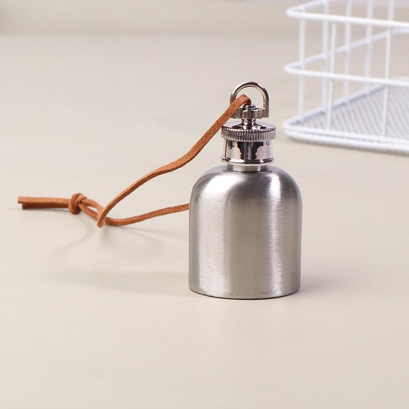 Outdoor Miniatur Trinkflaschen Tragbarer Topf Kleine 1oz Trinkflaschen Edelstahl Trinkflaschen