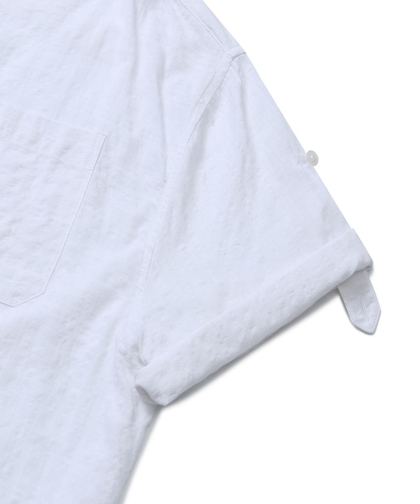 Connect Kinrock Multi-Plaid Short Sleeve Shirt (White)