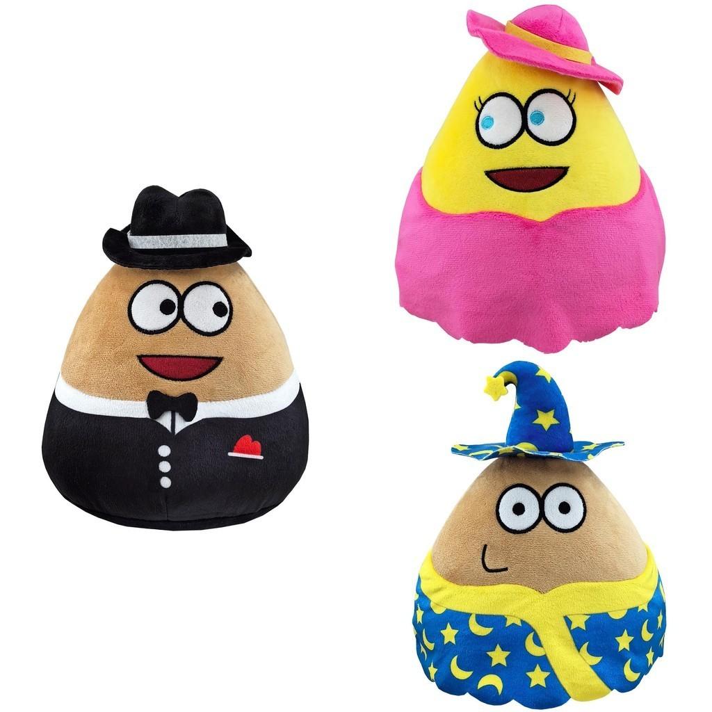 Fofo Meu Animal de Estimação Alienígena Brinquedo de Pelúcia Boneca Pou Personagem de Fruta Recheado Pelúcia Curta Macia