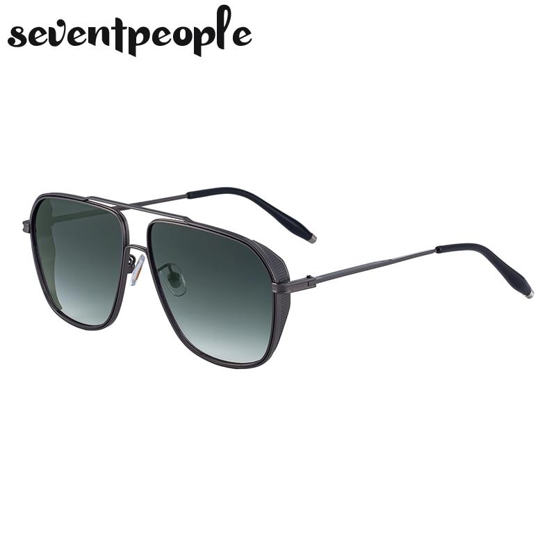 

Винтажные квадратные солнцезащитные очки оверсайз мужские Роскошный бренд Классические металлические с двойной перекладиной Панк солнцезащитные очки для мужчин Модные солнцезащитные очки для вождения