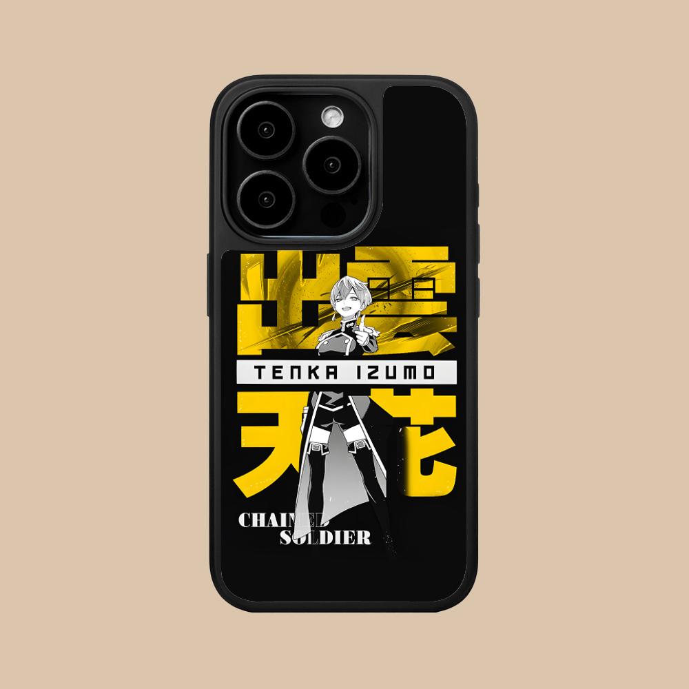 

Mato seihei no slave Tenka Izumo Matte Surface Mobile Phone Case for iPhone 17 16 15 14 13 12 11 Air Pro Max Plus Colorful iPhone 11