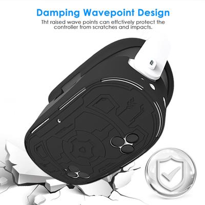 7Pcs VR Accessories Protective Cover for Meta Quest 3S VR Face Cover Controller Grips Cover VR Shell Cover Lens Cover