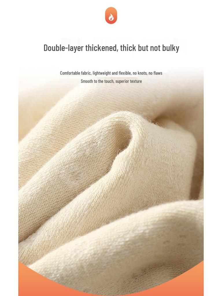 Unisex Winter Cotton Snood: Versatile Thick Neck Warmer & Cervical Protection Scarf