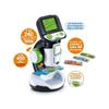 Microscopio VTech Multimedia Pantalla HD 200x 240 Imágenes BBC 18 Tarjetas Inteligentes