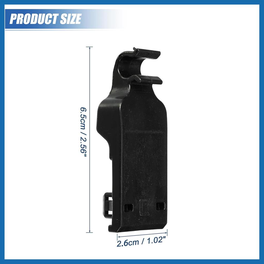 Hood Prop Rod Holder Hood Clips Hood Rod Clip Fit for Toyota Corolla 2015-2018 No.5345202180/53452-02180 - Pack of 1 Item Replacement