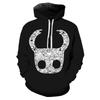3D-tryck Spel Hollow Knight Hoodie Herr Dam Mode Casual Pullover Sweatshirts Herr Stor Storlek Streetwear Hoodies