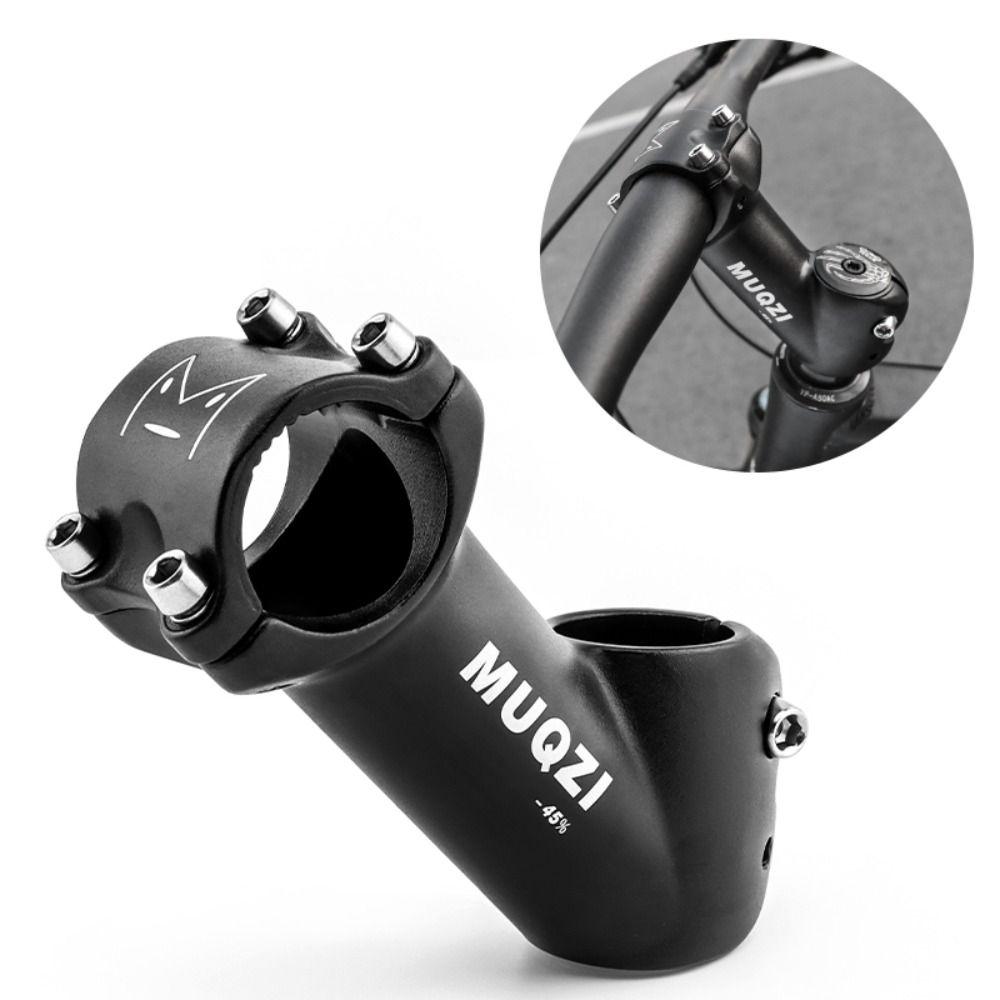 31.8mm Fork MTB Riser Stem 65mm Bicycle Handlebar Stem 45 Degree Bike Stem  Cycling