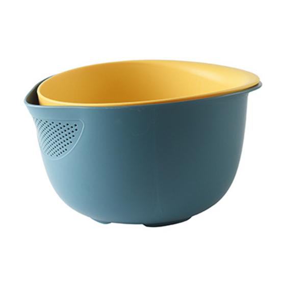Premium Quick Drainage Widely Use PP Convenient Use Kitchen Colander for Home Rice Strainer Bowl