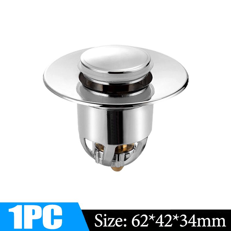 

1-6Pcs Wash Basin Filter Bounce Core Basin Stopper Anti Odor Washbasin Plug Shower Hair Catcher Kitchen Bathroom Accessories
