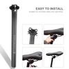 Carbon   Mountain Road Bike Shockproof   Saddle Seat Post Seatpost (27.2X350MM)