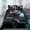 Sada povlečení Gt3 Rally King Queen Double Full Twin Single Size