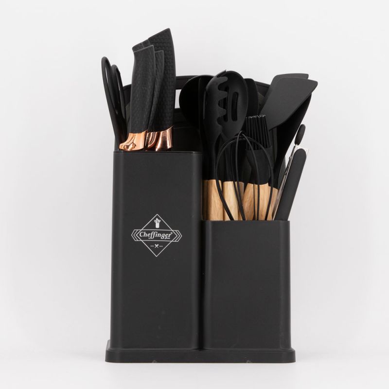 

Set de 19 ustensiles de cuisine ksut01 Mixte CHEFFINGER 1.500 чёрный