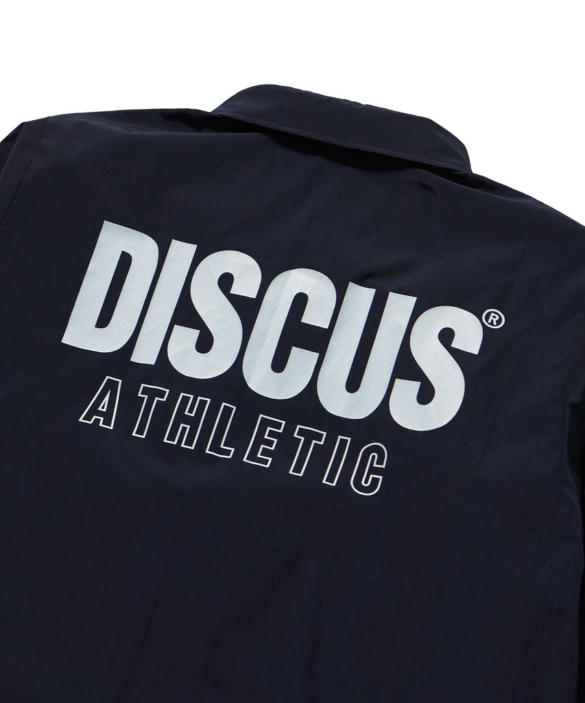 Discus Athletic Letter Logo Coach Jacket Navy