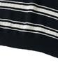 ANALOG MOOD Modern Striped Short Sleeve Knit (Black)