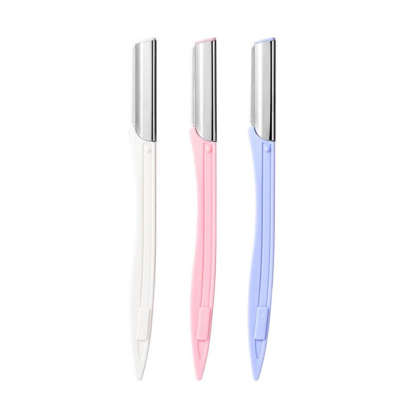 Stainless Steel Portable Eyebrow Trimmer Razor - Safe Beauty Tool