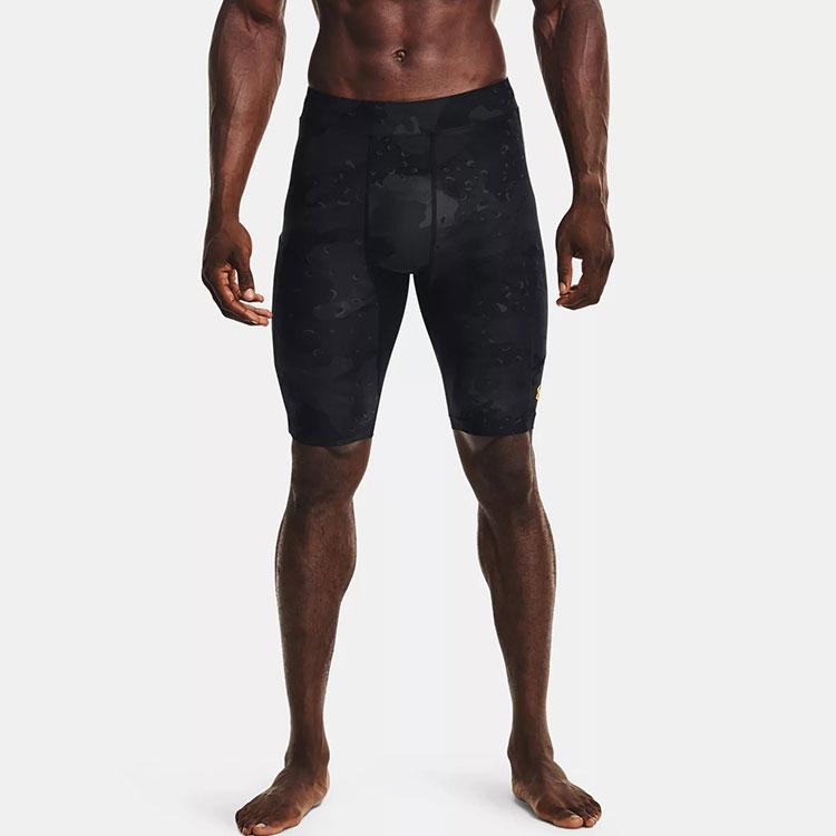 Under Armour Project Rock Johnson Casual Breathable Training Shorts Men Shorts Black 1367132-001