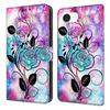 For iPhone 16e Wallet Case Pattern Printing PU Leather Flip Stand Phone Cover