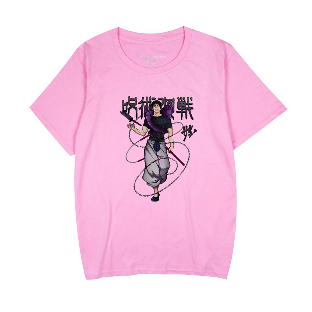 Fashion Jujutsu Kaisen Cartoon T Shirt Women/Men's Casual Jujutsu Kaisen Anime Printed Short Sleeve Cosplay T-shirts