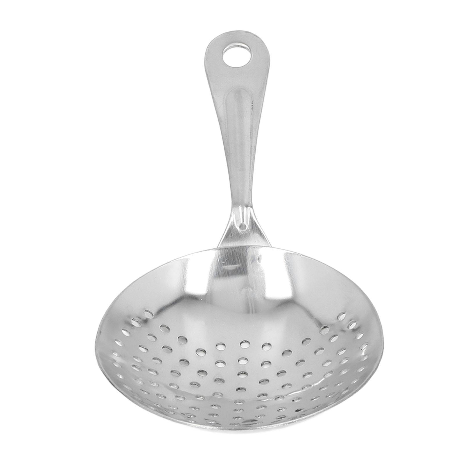 

Cocktail Strainer Professional Stainless Steel Shell Cocktail Strainer for Bar Club Restaurant Silver срібний
