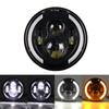 Motorcycle Halo 7 Inch Led Headlight For Yamaha Royal Star Venture XVZ1300 7Inch Round DRL Headlamp For JK