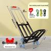 Large Foldable Stair-Climbing Shopping Cart
