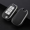 For Peugeot 208 2008 301 308 3008 Rcz 508 408 307 Case For Citroen C3 C4 Berlingo Tpu Leather Flip Folding Key Fob Cover