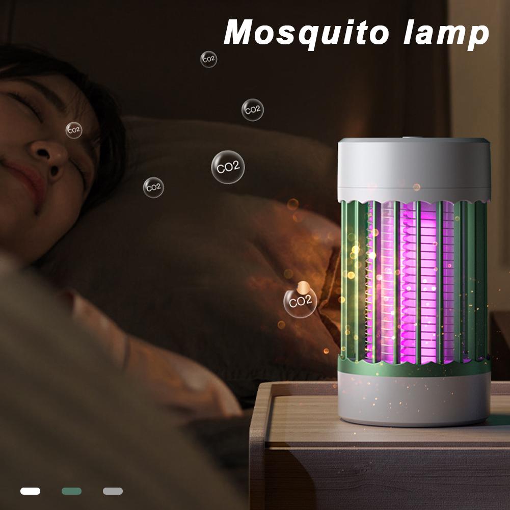 

Electric Mosquitoes Killer Lamp Indoor Attractant Fly Trap For Mosquitoes Indoor USB Plug Mosquitoes Trap Light Lamp A сірий