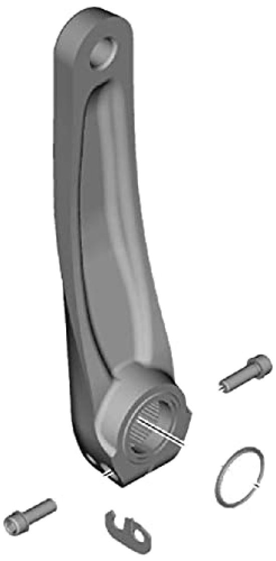 

Запчасти для ремонта SHIMANO Левый шатун 160 мм FCE8000 Y1VX98070