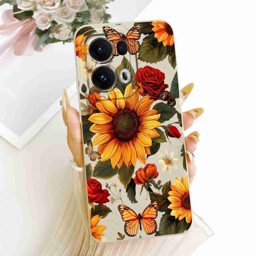 Petty Girl Hülle Für Oppo Reno13 Pro Hülle CPH2697 PKK110 Silikon Weiche Schutzhülle Für Oppo Reno13 Reno 13 Pro 5G Hüllen Tasche