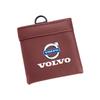 Fcvdz6 Car Key Bag Leather Mini Coin Purse Card Bag Storage Pouch For Volvo ES90 EC40 EX40 EM90 XC90 V90 V60 XC60 V40 S80 S60 S90 C40