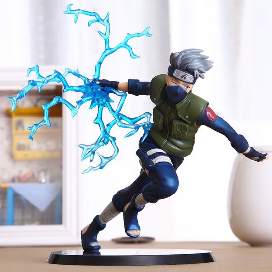 Hatake Kakashi Anime Model Rust-proof Excellent Craftmanship Micro Decor Anime Hatake Kakashi Doll Decoration for Anime Lover