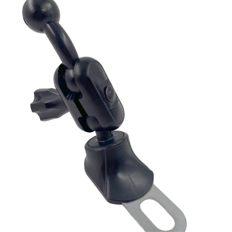 Universal Motorcycle Phone Holder With 17mm Extended Rearview Mirror Holder Easy Installation For All Weather Conditions