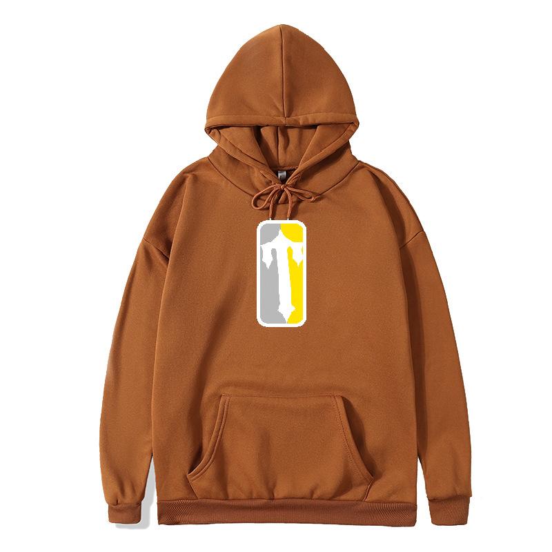 European and American Printed Hoodie Autumn and Winter Sweater Top