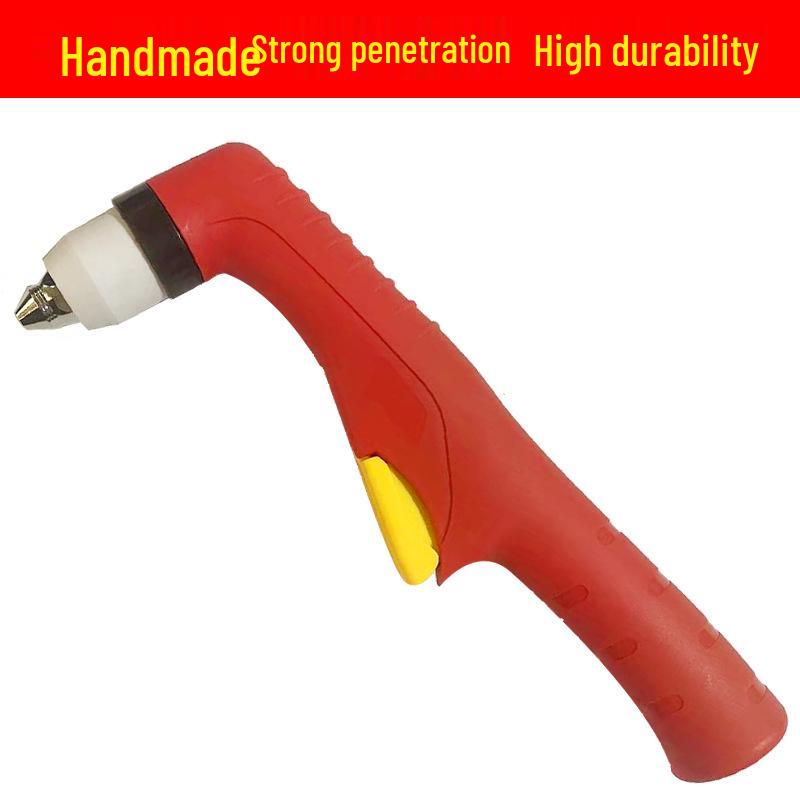 Głowica palnika plazmowego P80: LGK80/100/120, Rękojeść prosta, Kółko prowadzące, Klucz w zestawie