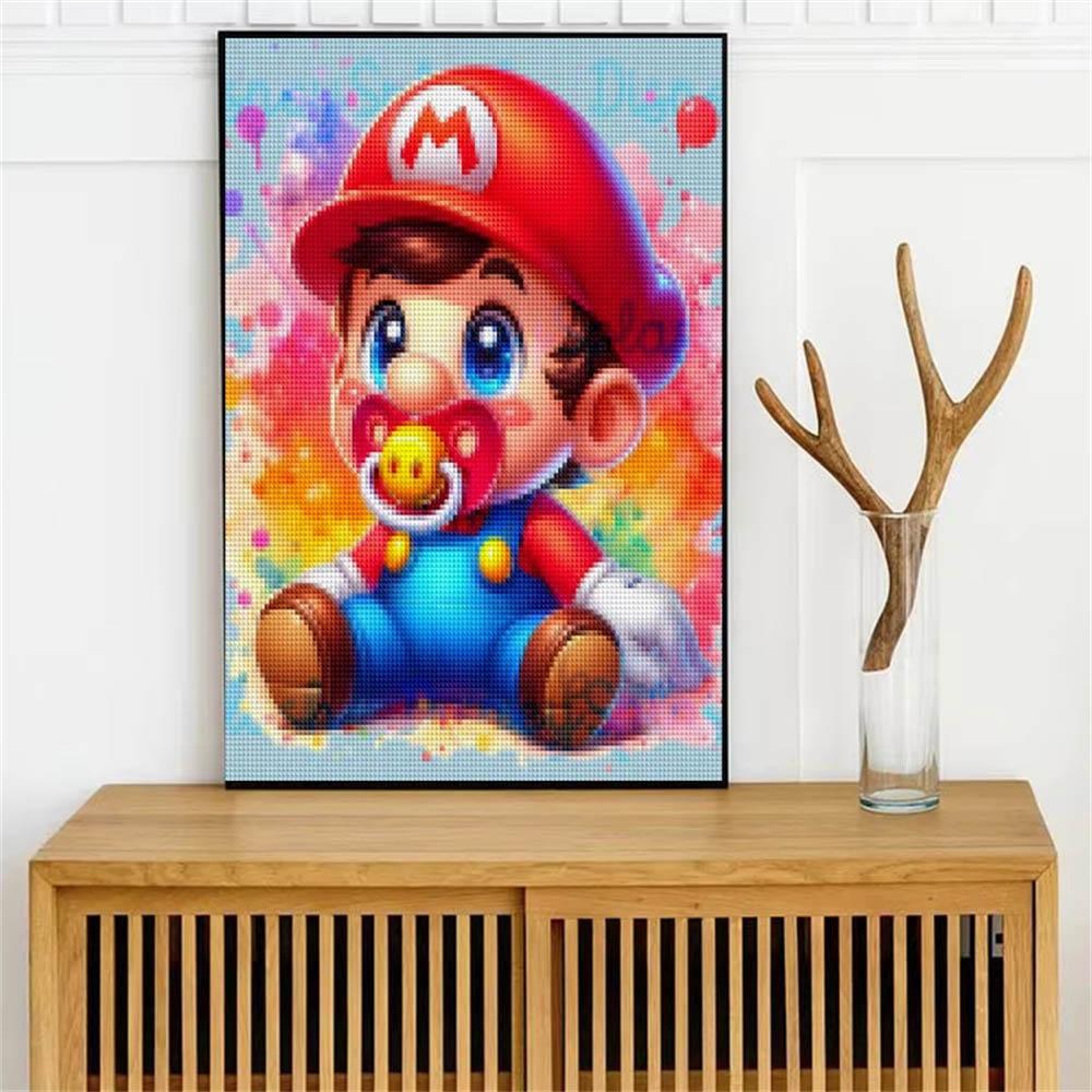 Disney Mickey Diamond Painting Kits Cute Lilo and Stitch Super Mario Home Decor Full Square&Round Mosaic Embroidery Cross Stitch