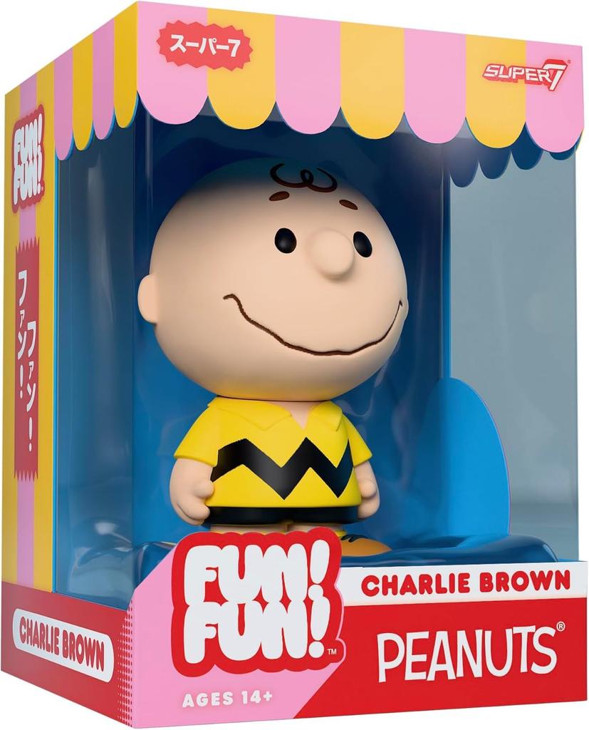 Super7 Peanuts Charlie Brown Vinyl Figure Peanuts Action Figure Classic Cartoon Fan Collectible Retro Toy Cartoon Model Collectible Display Figure